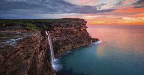 Cliff Waterfall Royal National Park