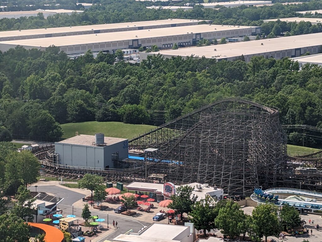 Hurler Roller coaster at Carowinds