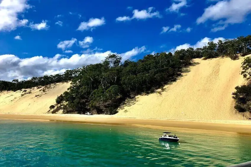 sand dunes on Moreton Island