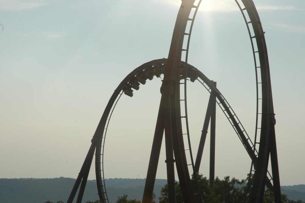 Wildfire Roller coaster at Silver Dollar City