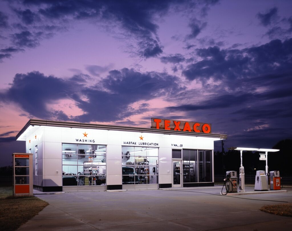 Gas station